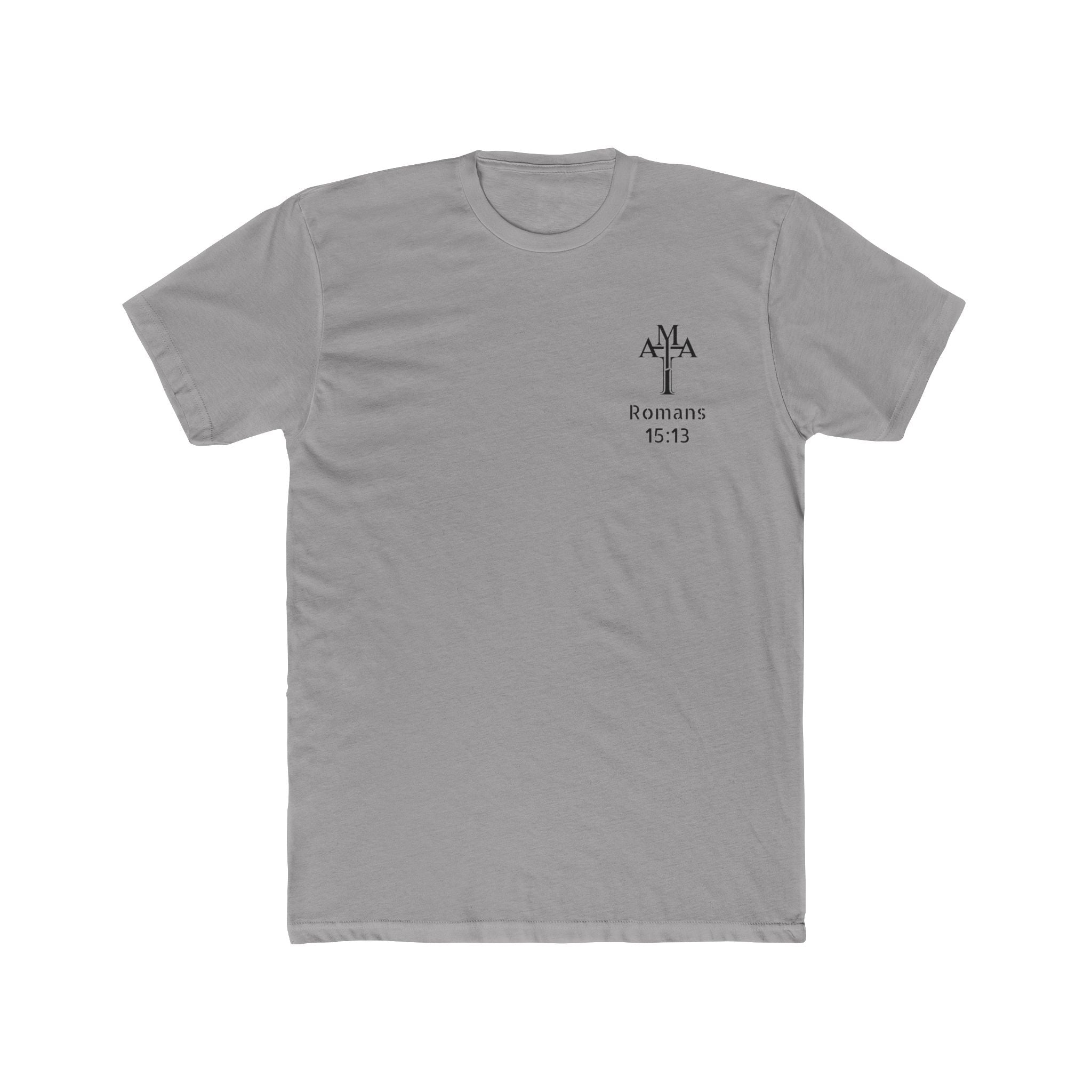 Romans 15:13 Tee — “Joy and Peace” Christian Crew