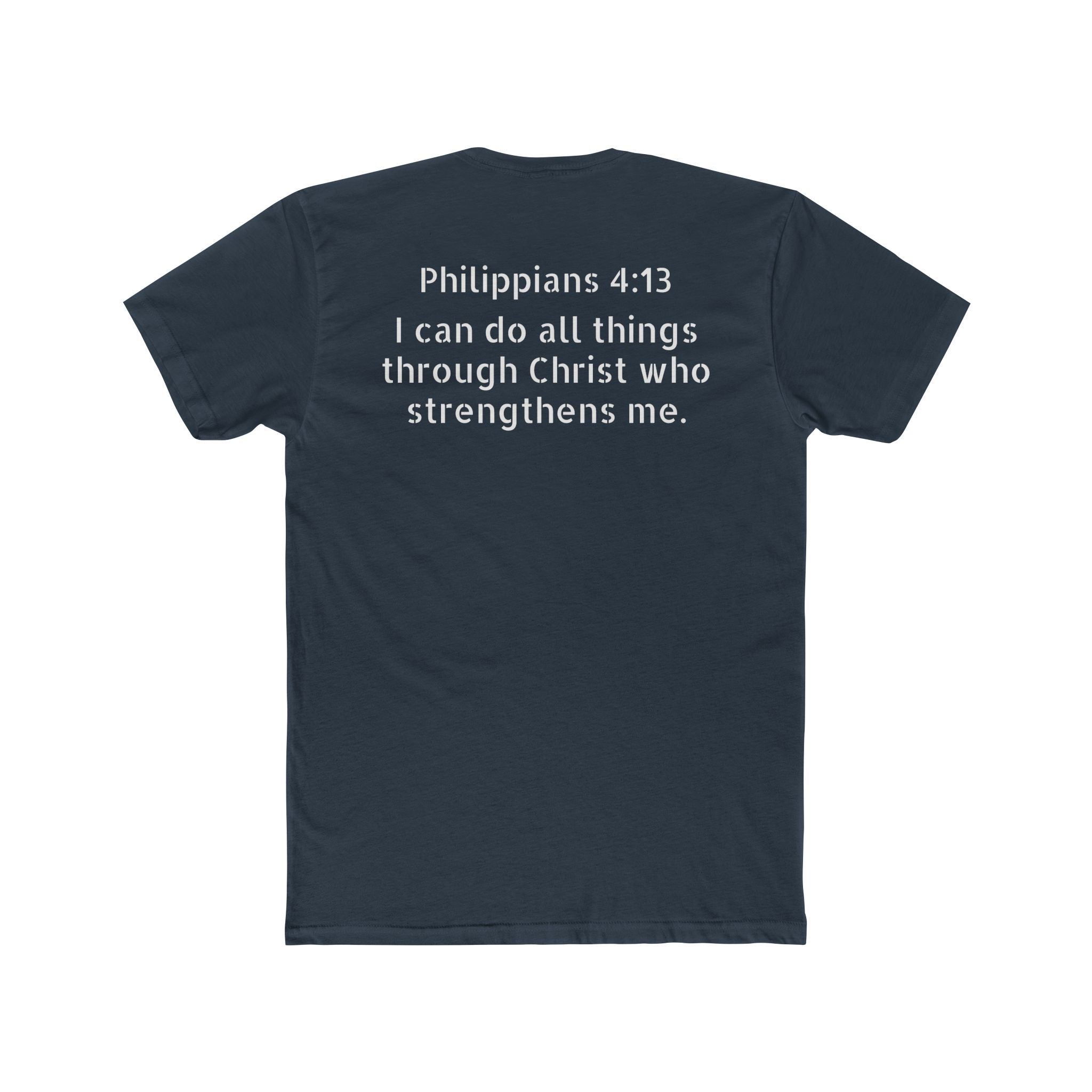 Philippians 4:13 Tee — “I Can Do All Things” Christian Crewneck