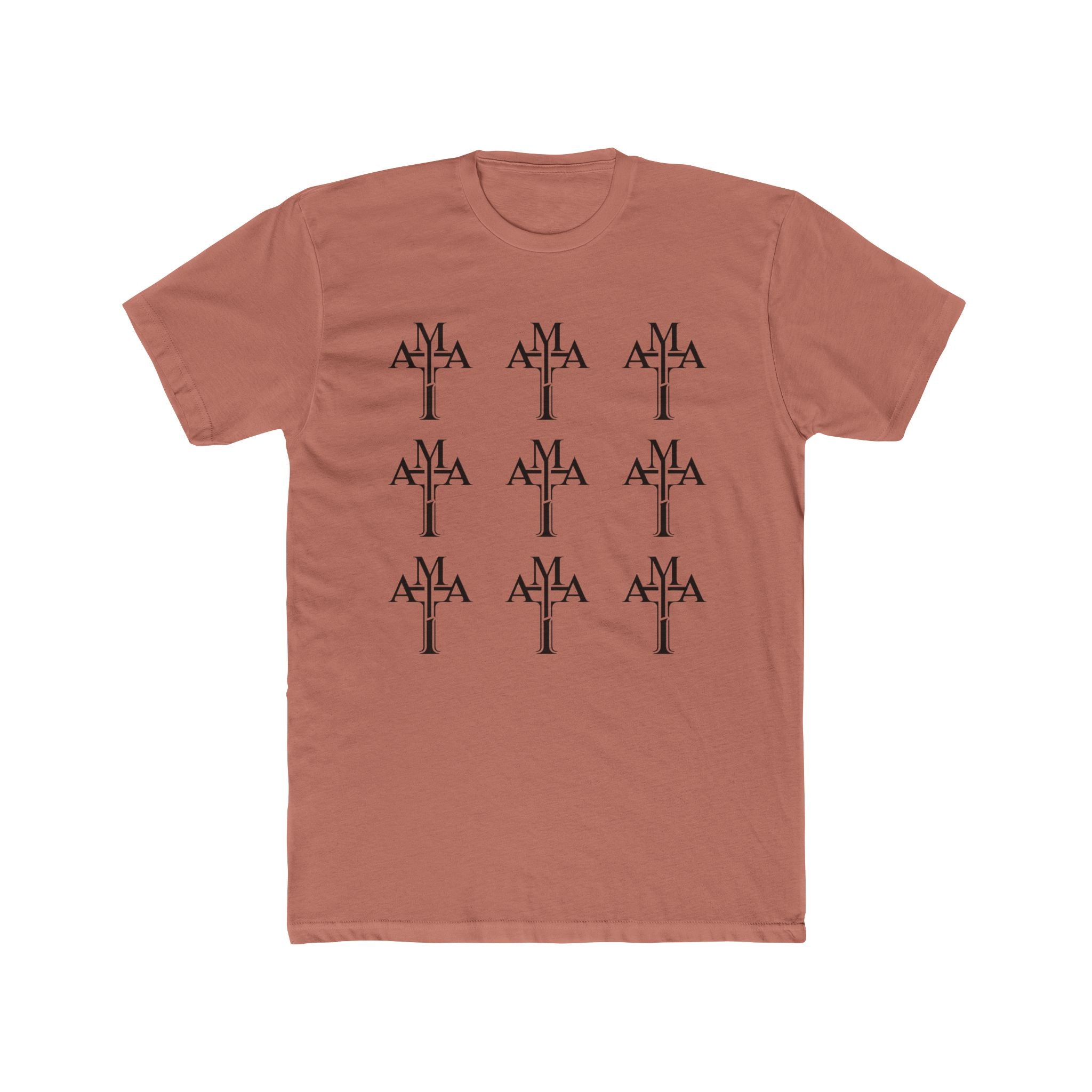 9 Cross Pattern Graphic Tee — Front Side — Christian Crew