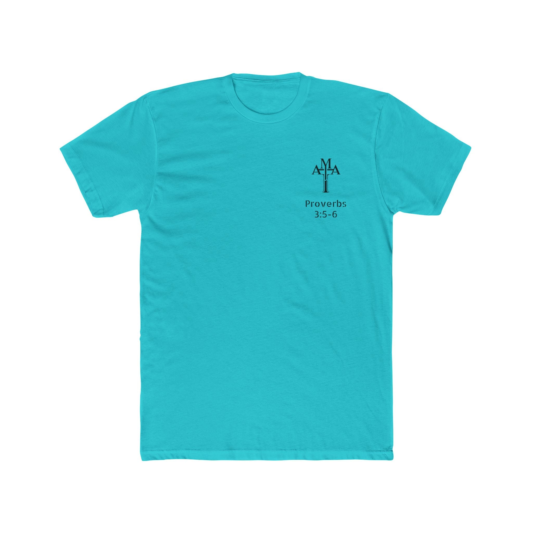 Proverbs 3:5-6 Scripture Tee — 'Ask Me About Proverbs 3:5-6' Christian T-Shirt
