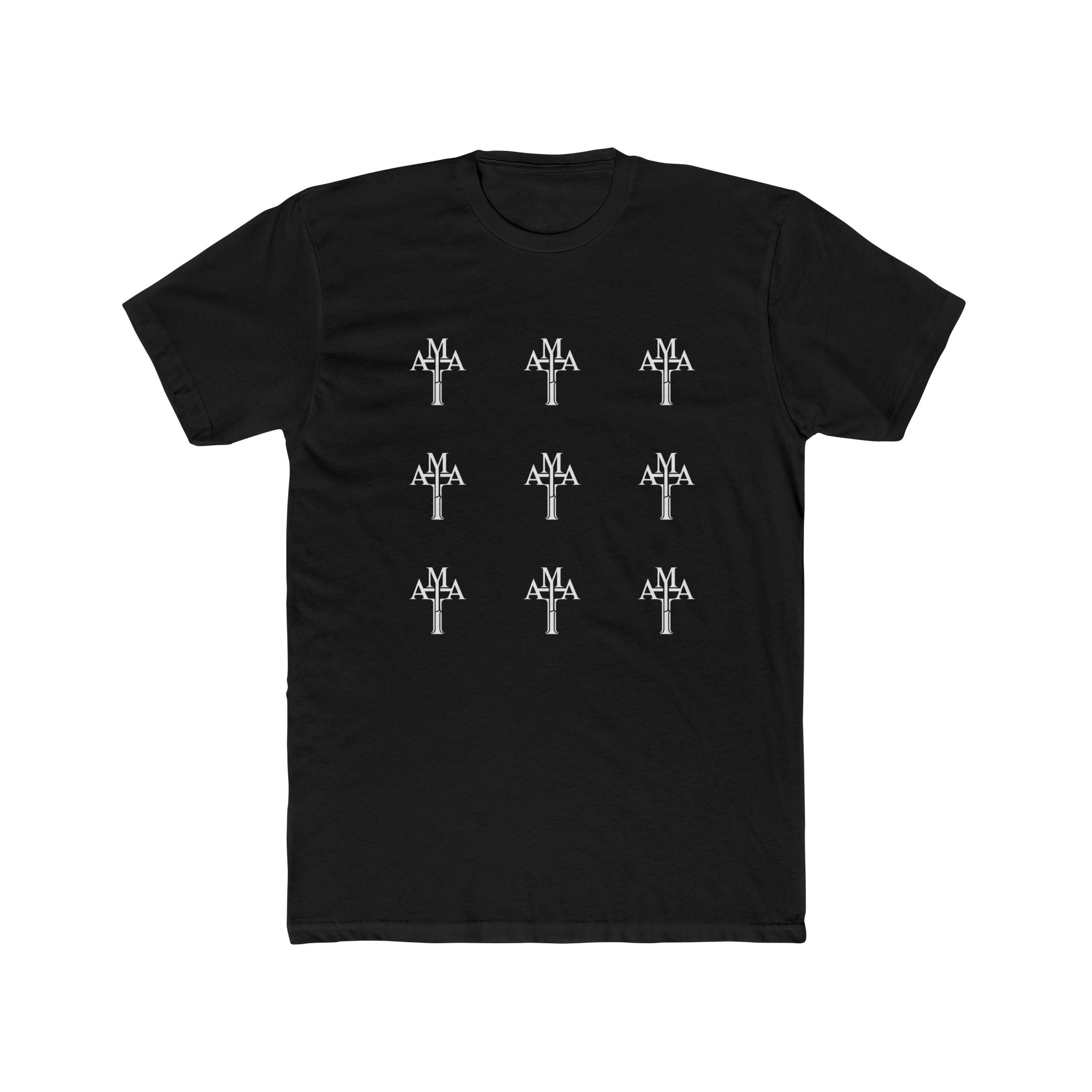 9 Cross Pattern Graphic Tee — Front Side — Christian Crew