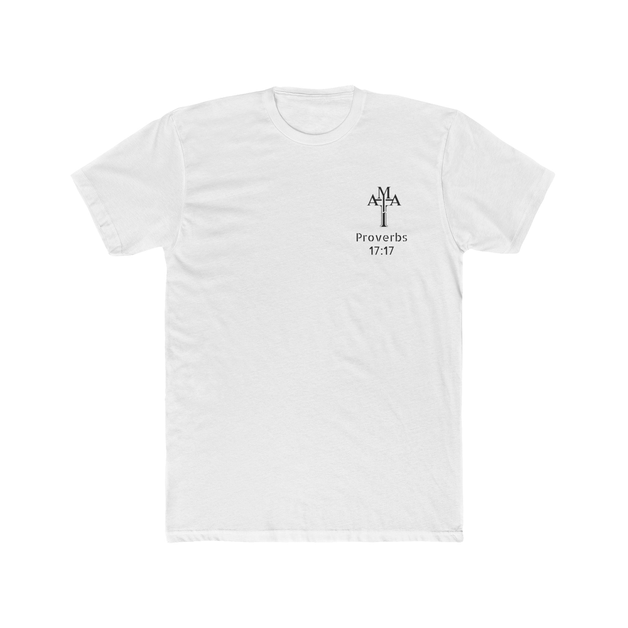 Proverbs 17:17 Tee — "A Brother Is Born" Christian Crew