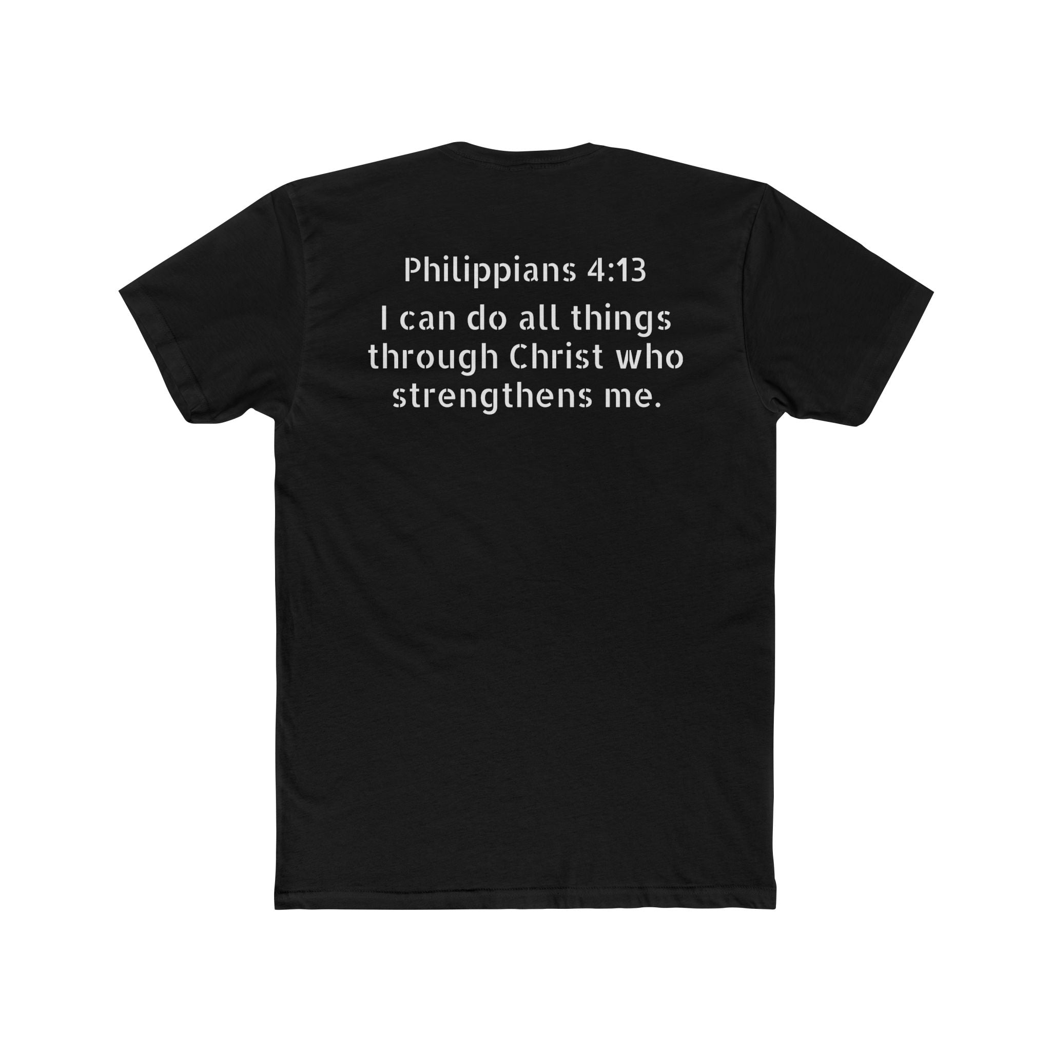 Philippians 4:13 Tee — “I Can Do All Things” Christian Crewneck