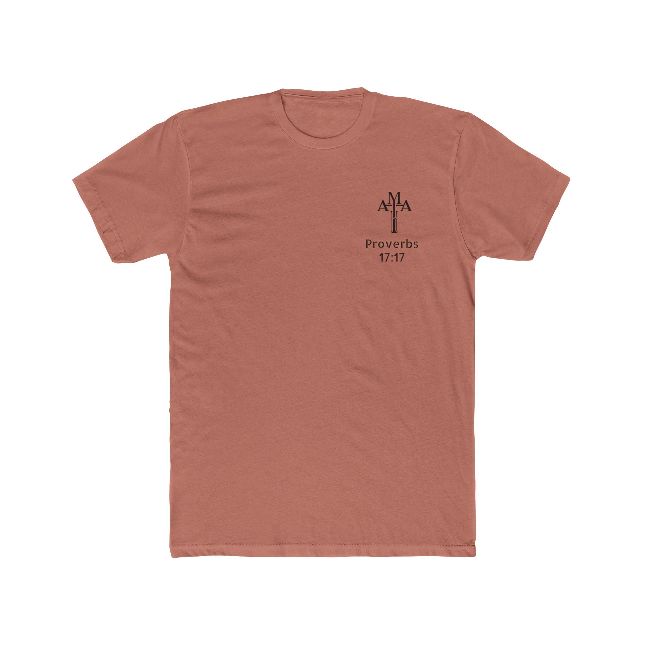 Proverbs 17:17 Tee — "A Brother Is Born" Christian Crew