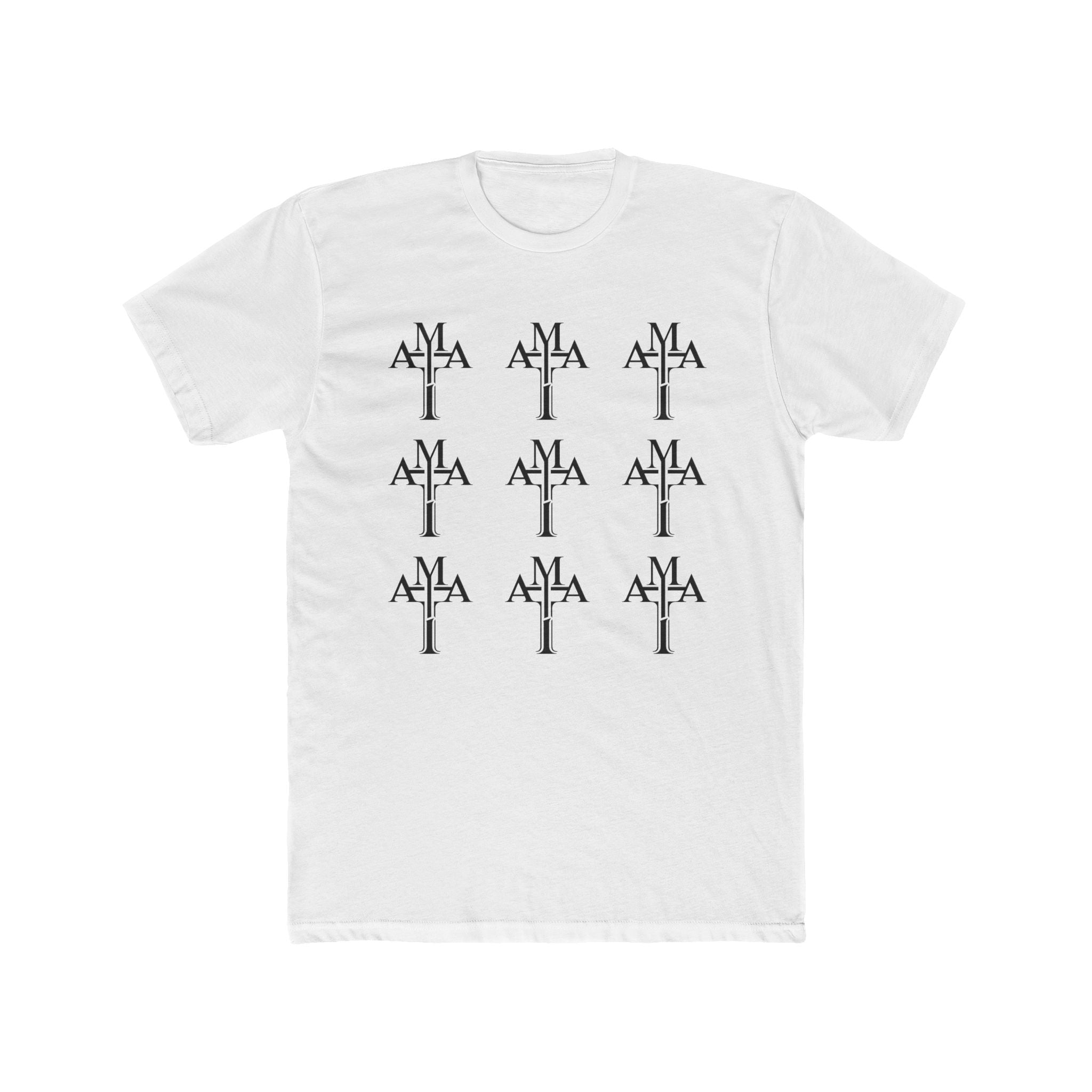 9 Cross Pattern Graphic Tee — Front Side — Christian Crew