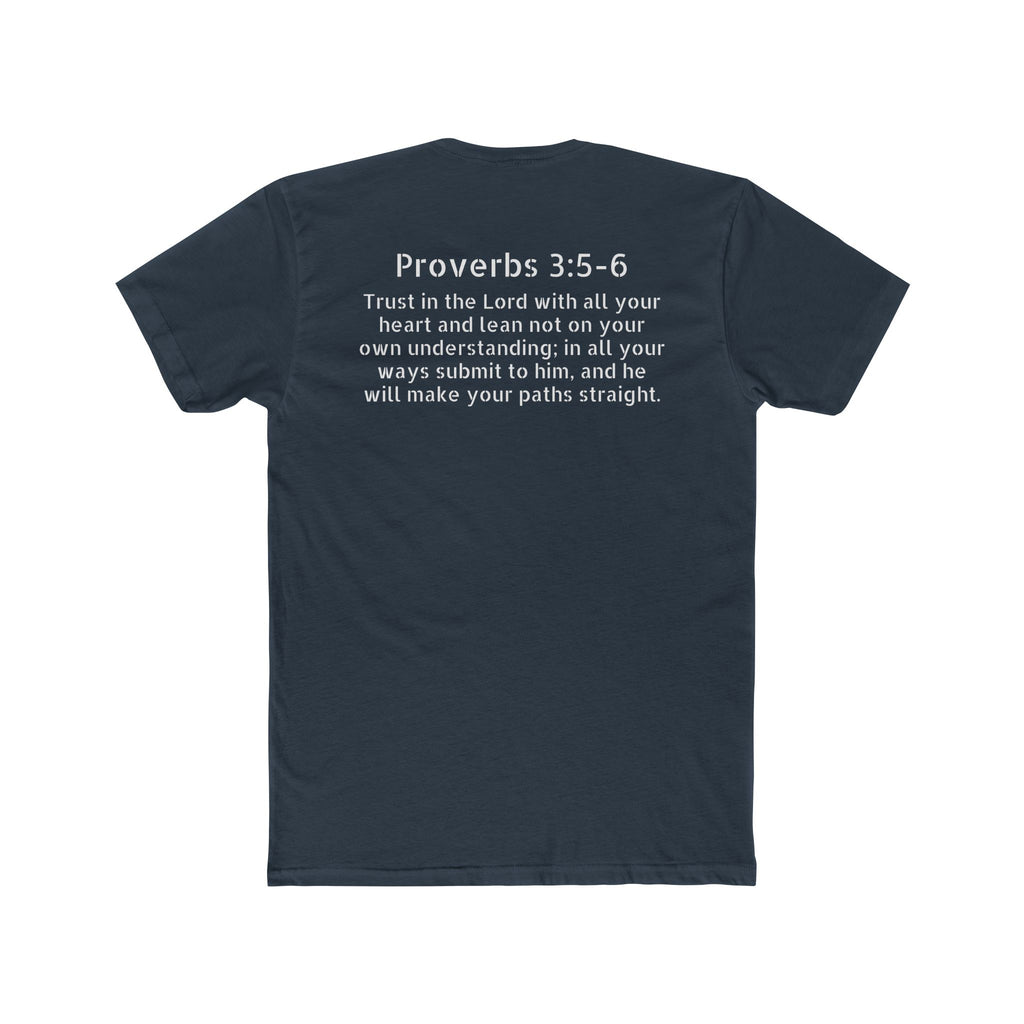 Proverbs 3:5-6 Scripture Tee — 'Ask Me About Proverbs 3:5-6' Christian T-Shirt