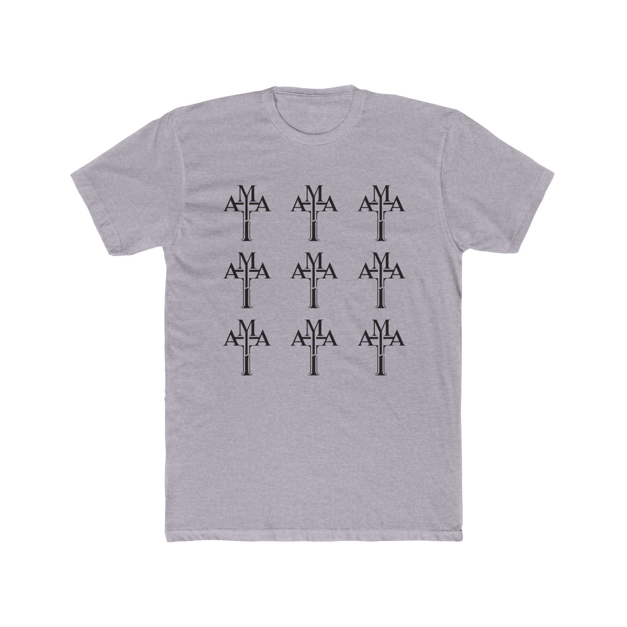 9 Cross Pattern Graphic Tee — Front Side — Christian Crew