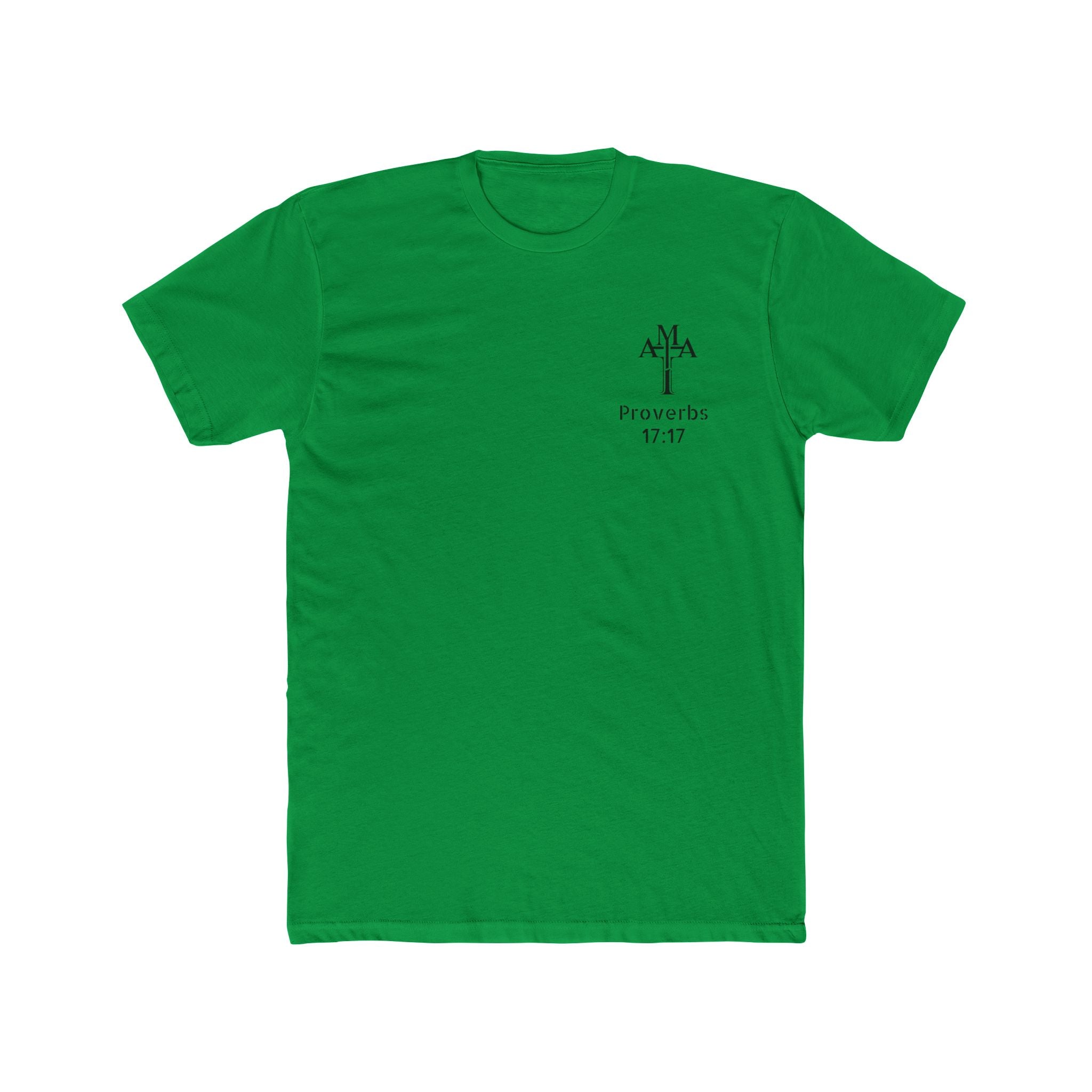 Proverbs 17:17 Tee — "A Brother Is Born" Christian Crew