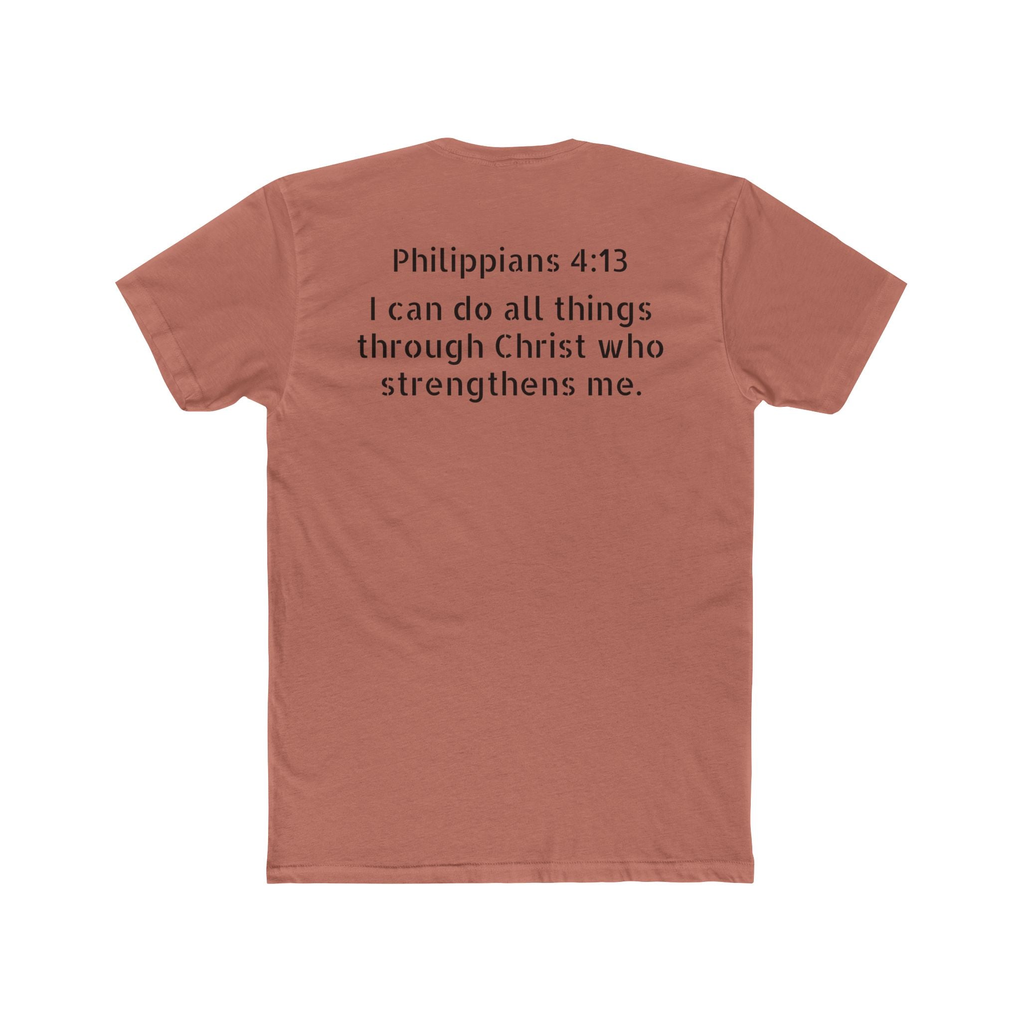Philippians 4:13 Tee — “I Can Do All Things” Christian Crewneck