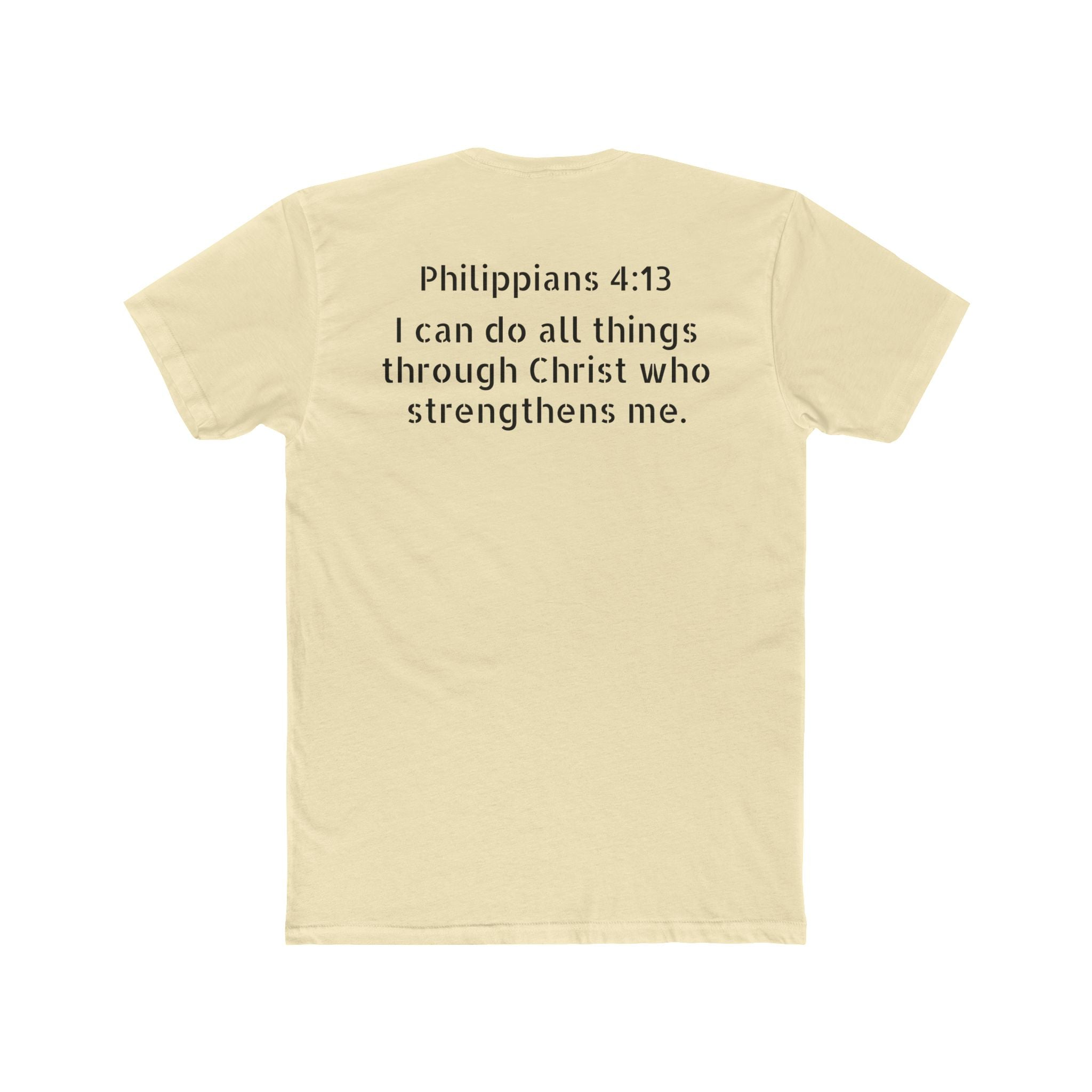 Philippians 4:13 Tee — “I Can Do All Things” Christian Crewneck