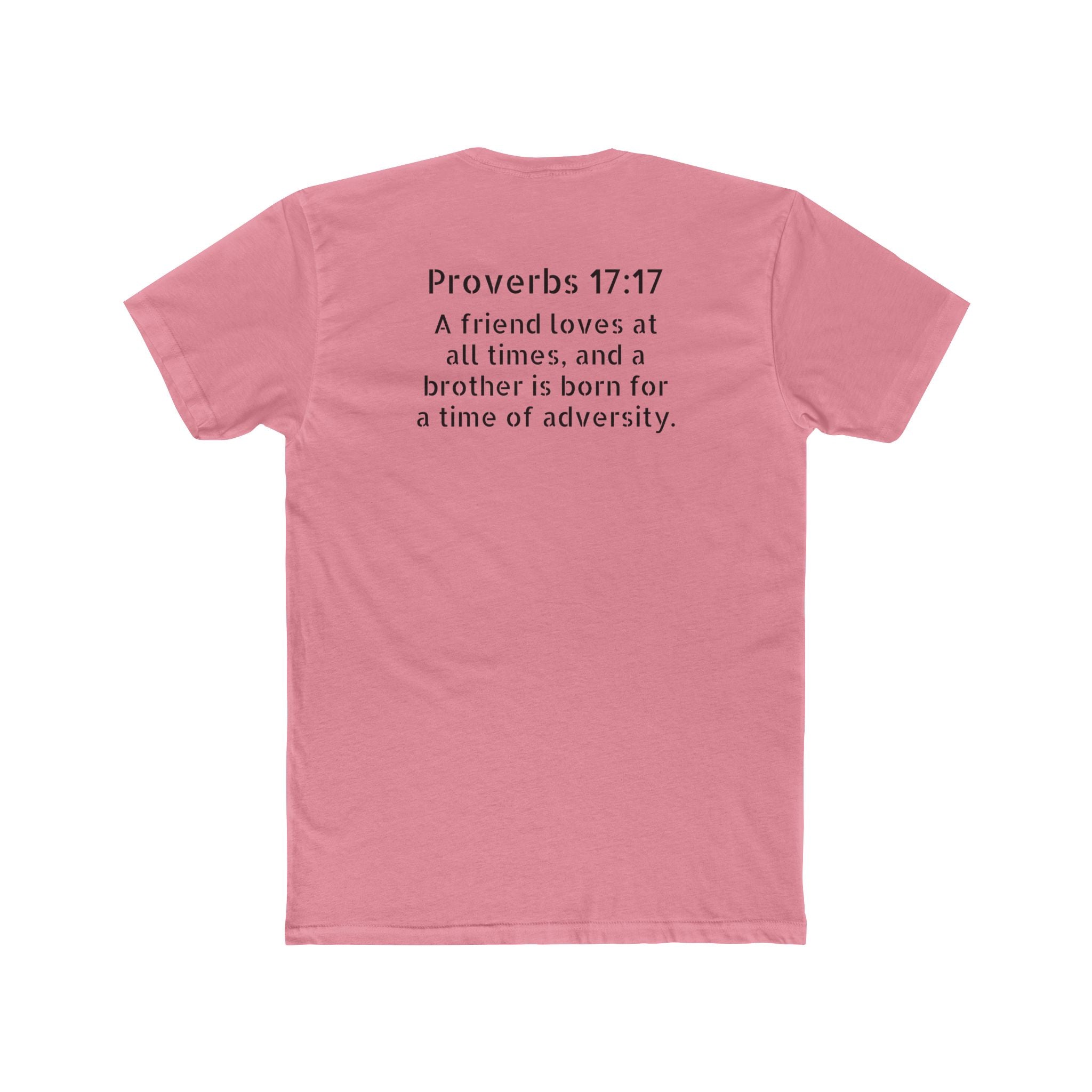 Proverbs 17:17 Tee — "A Brother Is Born" Christian Crew