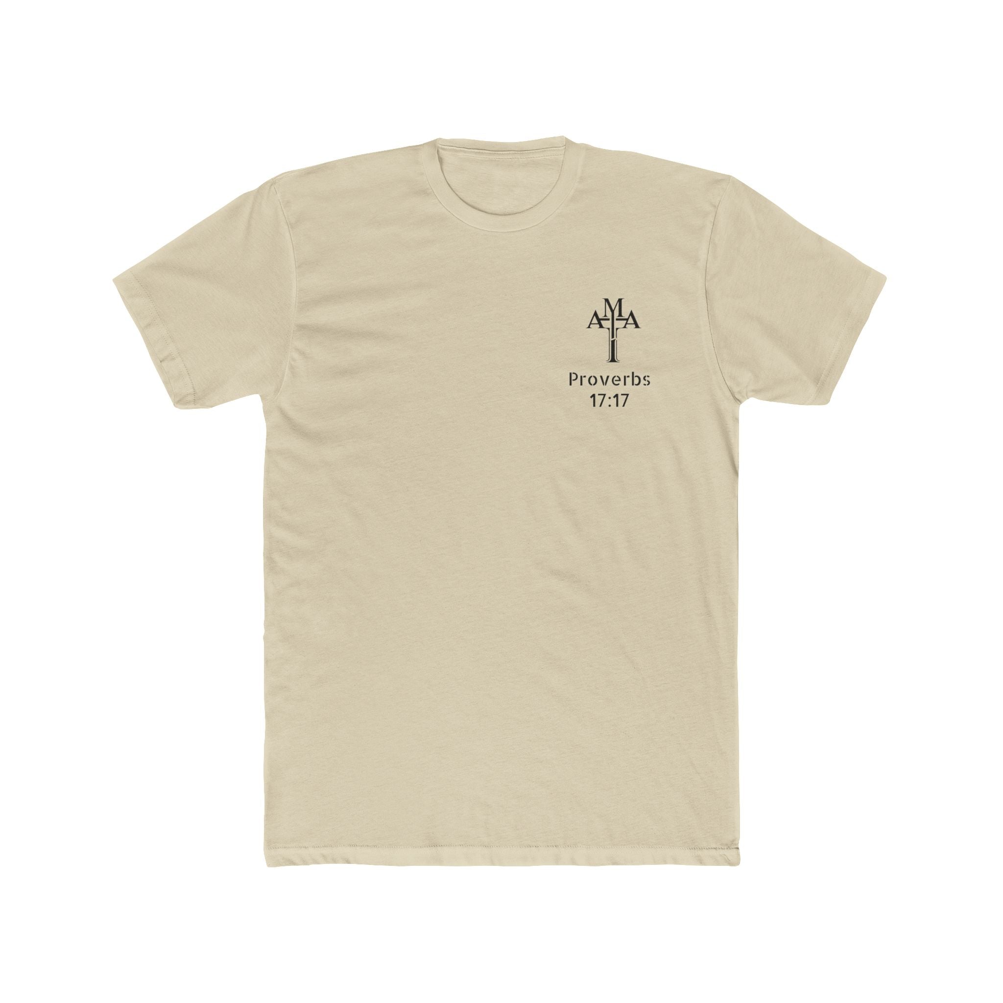 Proverbs 17:17 Tee — "A Brother Is Born" Christian Crew