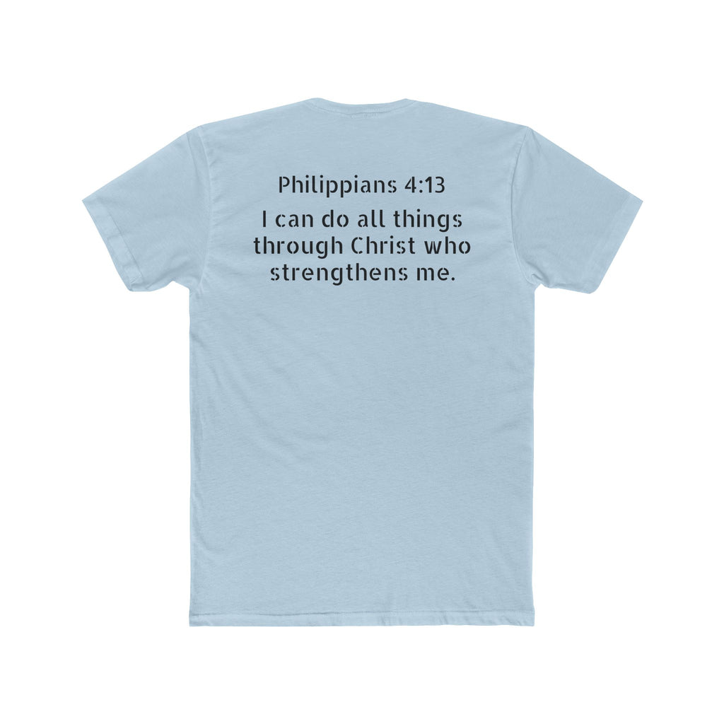 Philippians 4:13 Tee — “I Can Do All Things” Christian Crewneck