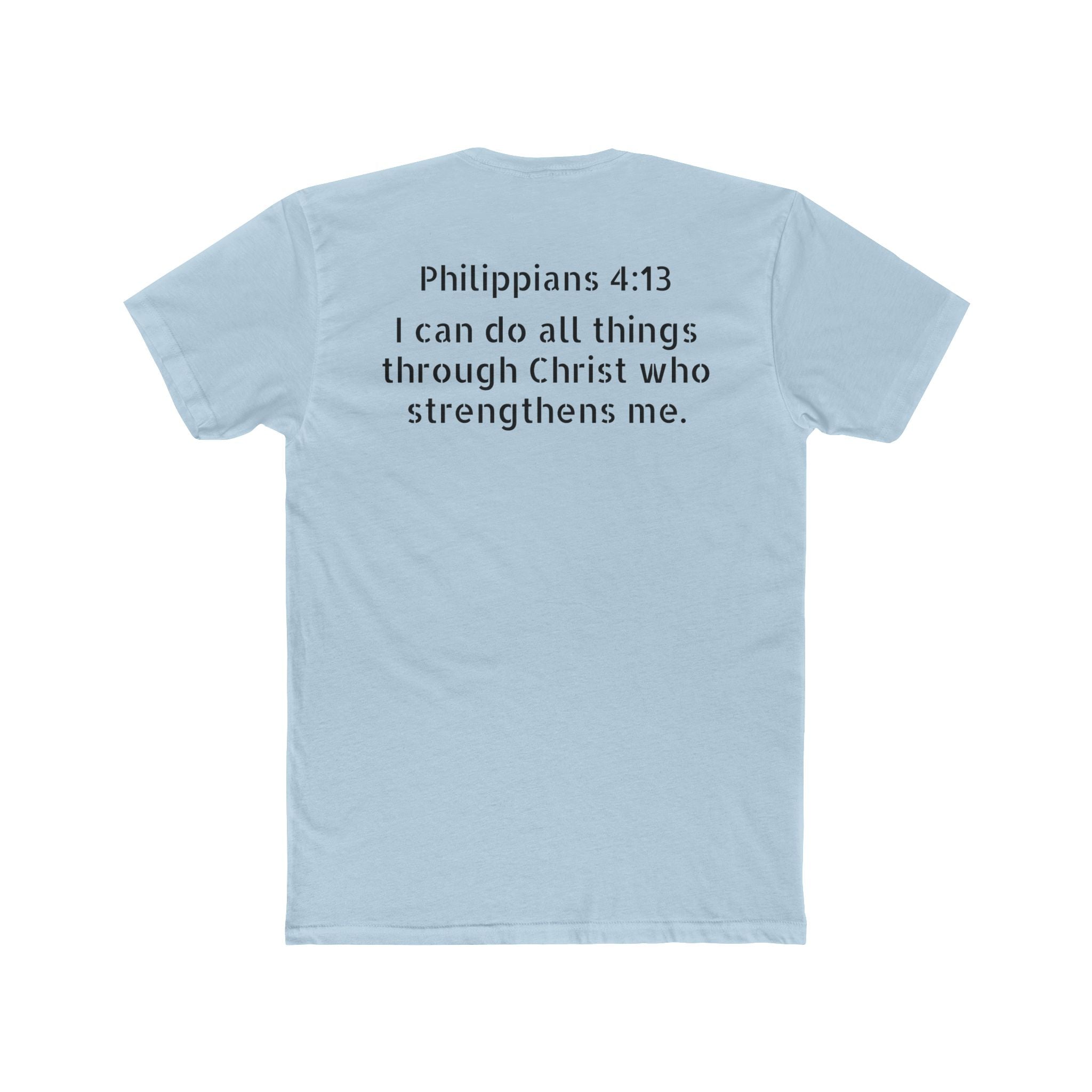 Philippians 4:13 Tee — “I Can Do All Things” Christian Crewneck