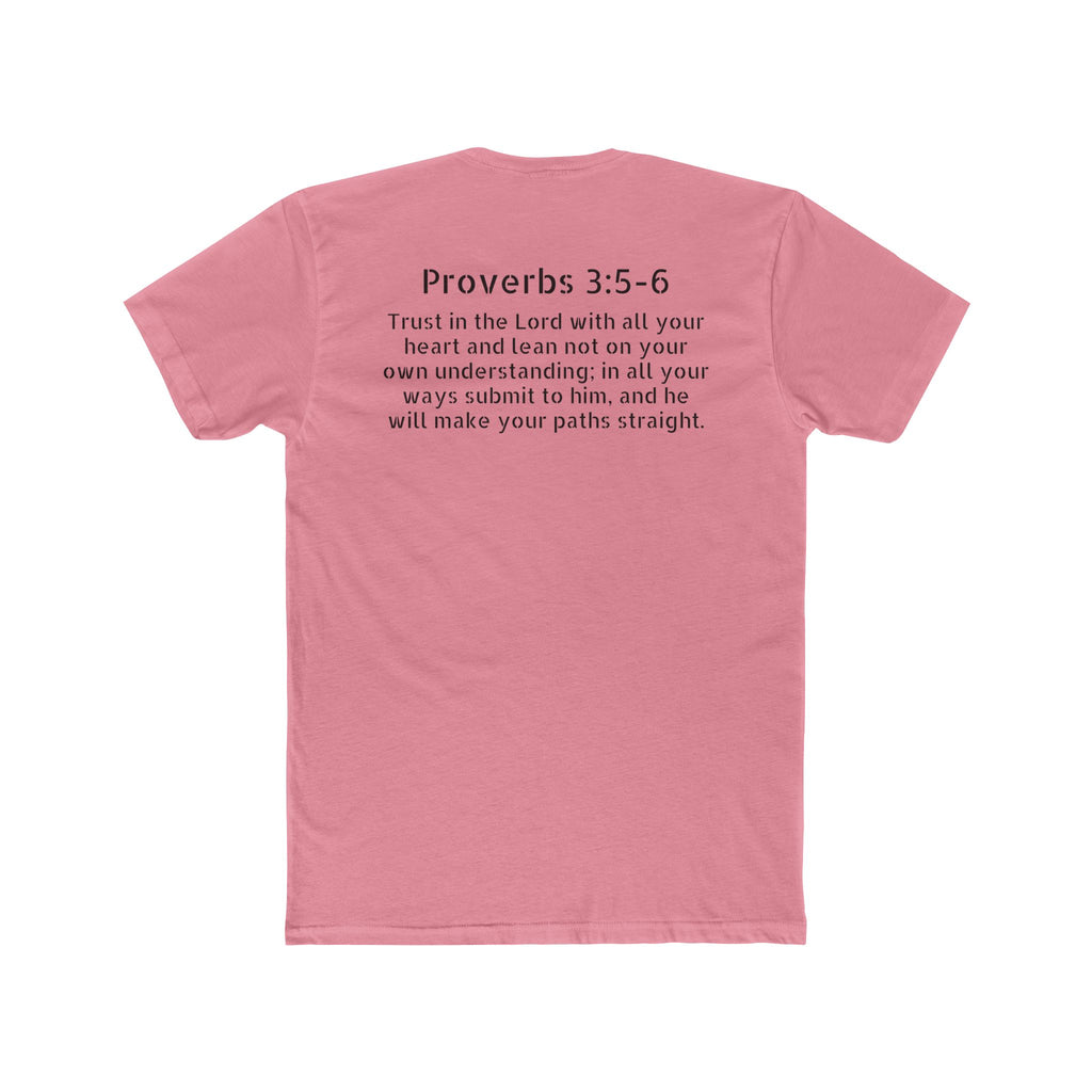 Proverbs 3:5-6 Scripture Tee — 'Ask Me About Proverbs 3:5-6' Christian T-Shirt