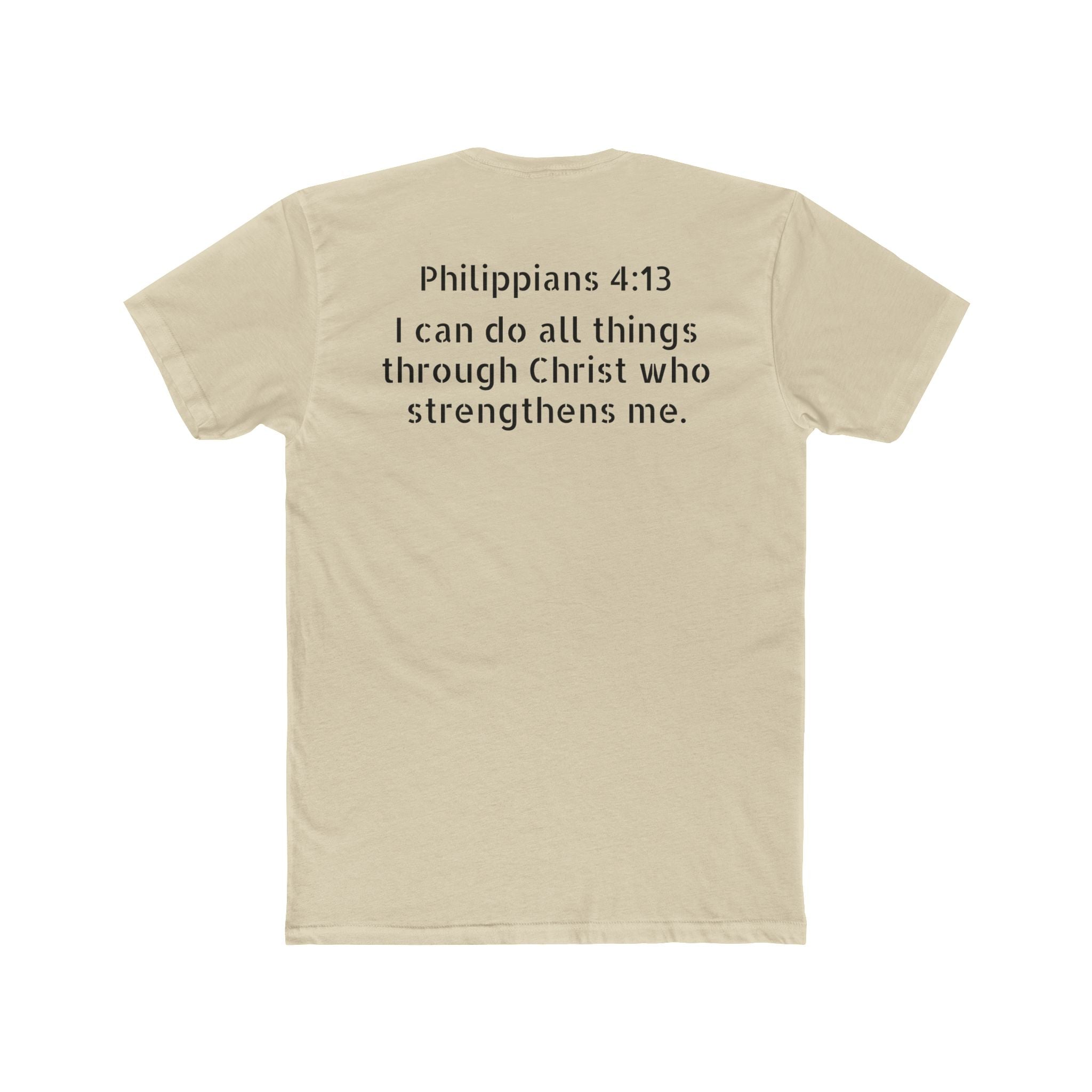 Philippians 4:13 Tee — “I Can Do All Things” Christian Crewneck
