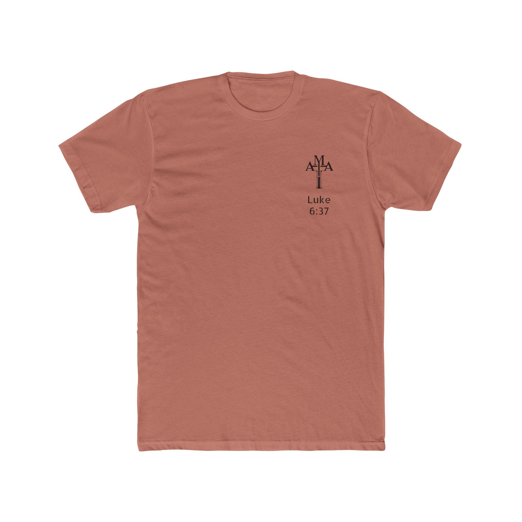 Luke 6:37 Tee — "Will Not Be Judged" Christian Crew