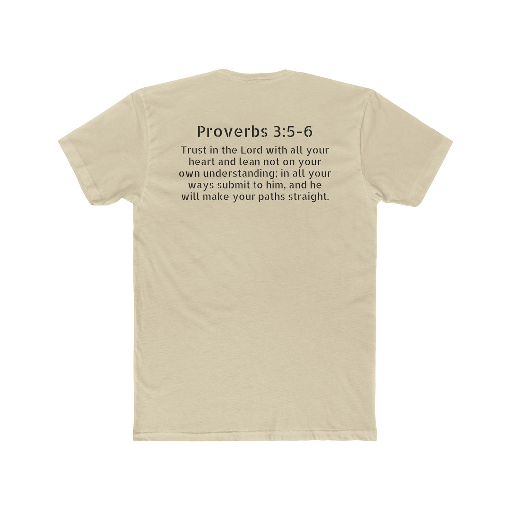 Proverbs 3:5-6 Scripture Tee — 'Ask Me About Proverbs 3:5-6' Christian T-Shirt