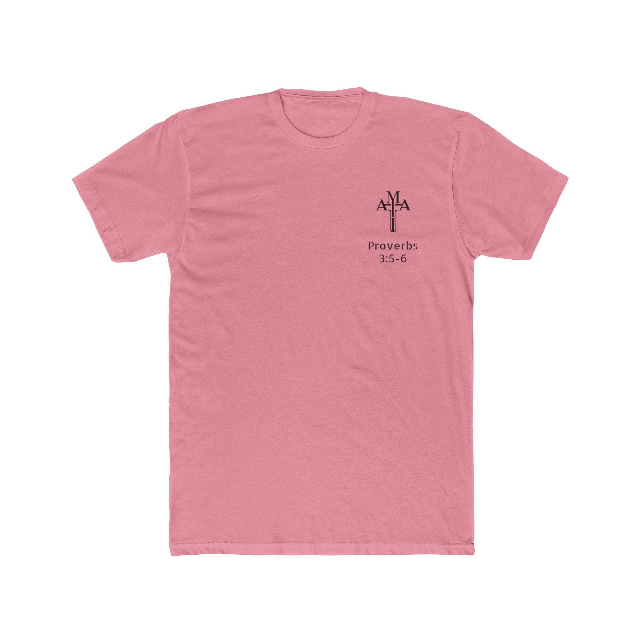 Proverbs 3:5-6 Scripture Tee — 'Ask Me About Proverbs 3:5-6' Christian T-Shirt